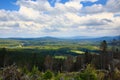 Panorama, spring landscape around the Hill PancÃÂ­Ãâ¢, ÃÂ piÃÂÃÂ¡k, ÃÂ umava, Czech Republic